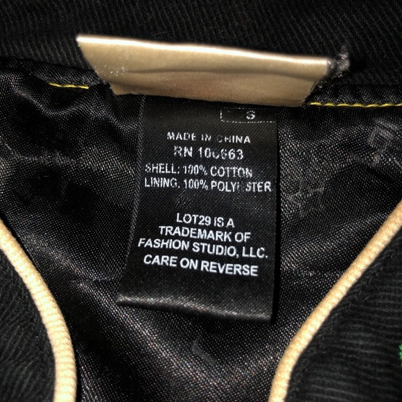 Vintage Betty Boop Lot 29 Embroidered Women’s Biker Jacket - Picture 5 of 11